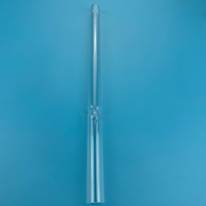 Kunden spezifisches Quarzglas-Reagenzglas Verschiedene Größen Tief verarbeitung mit hitze beständigem Schweißen und Schneiden - Product Image 4