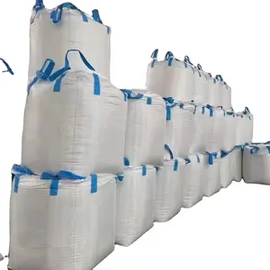 100% PP Bulk Open Top With Flat Bottom And Baffle 1000kg Jumbo Ton Bags Bbs