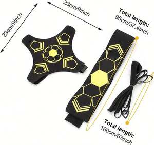 Ceinture d'entraînement de football professionnelle – Entraîneur de crochet et de coup de pied réglable pour la pratique du football, conception pliable et durable pour les exercices de contrôle du ballon - Product Image 4