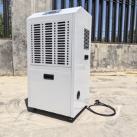 Déshumidificateur Commercial et Industriel Haute Efficacité 138L/J, 220V-240V, Roulettes Mobiles, Débit d'Air 1250m³/h, Entièrement en Cuivre, Vente Directe Usine
