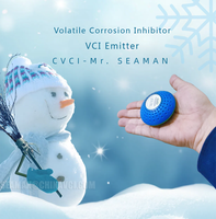 Inhibiteur de corrosion de vapeur de boîte en plastique antirouille VCI pour l'impression d'emballage de poudre/émetteur/capsule/déshydratant d'armoire électrique