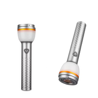 Lanterne de camping LED télescopique pliable, torche détachable, lampe de poche rechargeable, étanche IP65, en acier inoxydable, pour tente extérieure