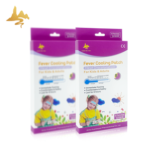 Parche de Gel Refrigerante Desechable para la Frente, Reduce la Fiebre en Niños, Servicio OEM - Product Image 1