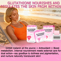 Films buccaux minces à absorption rapide de glutathion OEM pour blanchir la peau, antioxydant, soin quotidien, bandes blanchissantes buccales