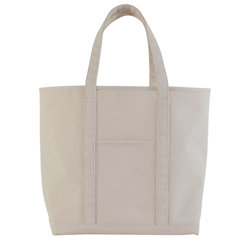 Organic Cotton Simple Large Capacity Daily Shopping Bag