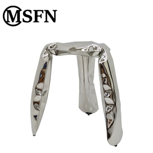 Прямая Продажа с фабрики, индивидуальные стулья из нержавеющей стали, оригинальный дизайн, уникальный персонализированный стиль, домашний офис, обеденный зал, выставка - Product Image 2