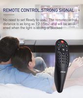 Mando a distancia Universal para caja Android Tv, Control remoto inalámbrico Rf con 21 teclas, el mejor precio
