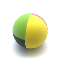 Ballon de jonglage rebondissant de 6 cm en caoutchouc souple creux certifié EN71, jouet sportif pour enfants de 5 à 7 ans, mini, léger, avec logo, directement de l'usine