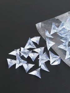 Triangle Transparent cristal Anti-poussière coin maison armoire armoire tiroir Anti-poussière bord <span class=keywords><strong>garde</strong></span>-fou - Product Image 2