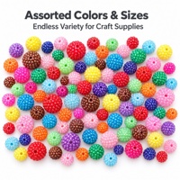 Perles d'imitation de perle d'automne et d'hiver, 10-20mm, en ABS, rondes, en forme de baie, pour la fabrication de colliers, de breloques de téléphone et de bijoux DIY, vente en gros