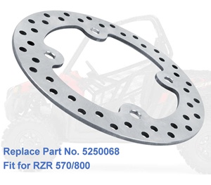 Nuevas piezas de Quad Bike accesorios ATV/UTV 5250068 Rotor de freno de disco delantero para <span class=keywords><strong>Polaris</strong></span> RZR <span class=keywords><strong>570</strong></span> 12-17 RZR 800 08-14 - Product Image 3