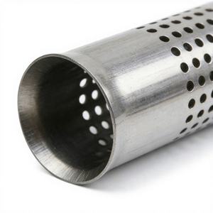 Interne componenten Nieuwe CNC-gefreesde lasergesneden geperforeerde buisdemperassemblage voor het afstemmen van uitlaatsystemen - Product Image 2