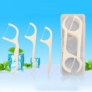 Зубочистки-флоссеры карманные нейлоновые 2060 серии UL0020, 10 шт. в упаковке, производство Китай - Product Image 1