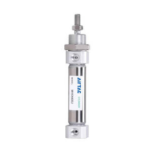 Cylindre MI12X25SCA/MI12X50/75/<span class=keywords><strong>100</strong></span>/<span class=keywords><strong>125</strong></span>/150/200SU/SR/SCM en acier inoxydable, mini cylindre à double effet - Product Image 1