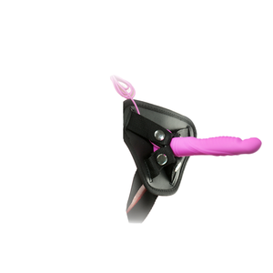 Aphrodisia 5,5-Zoll-Gurt auf Ripple Dildo 7-Modus Leistungs starke Vibration Wasserdicht mit Silikon-Sexspielzeug mit starker Saug basis - Product Image 4