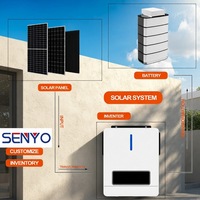 Système de stockage d'énergie hybride LiFePO4 haute capacité avec BMS intelligent et CAN, pour autoconsommation solaire domestique et alimentation de secours d'urgence