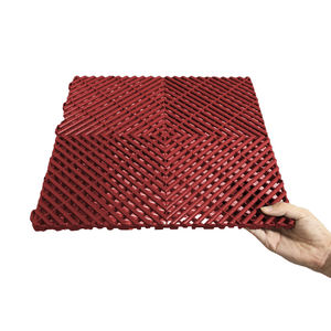 Grille d'épissure en plastique haute résistance Tapis de sol Résistant à l'usure Garage/Atelier/Entrepôt Carreaux à bas <span class=keywords><strong>prix</strong></span> - Product Image 1