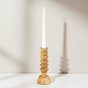 Most Selling Mango Wooden Candle Holder for Dining <b>Table</b> & <b>Centerpiece</b> Use Available At Export Quality And Price - Product Image 2