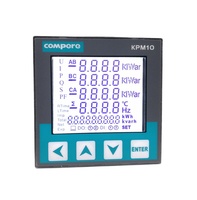Medidor de Energía Trifásico Inteligente y Monitor RS485 con Precisión de 0.5S, Multifunción, Montaje en Panel, Pantalla LCD, Medidor de KWh