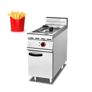 Table Top Electric 20L Fried Chicken Fast Food Potato Chip Stainless Steel Deep Fryer