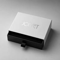 Boîte à tiroir coulissant de luxe sur mesure avec logo personnalisé de haute qualité, avec pochette en velours pour produits de soin de la peau, service d'usine tout-en-un