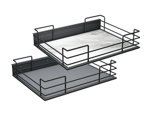 Organizador de Cocina Multifuncional de 4/6 Niveles con Amortiguación y Cierre Suave, Cesta Horizontal Abatible con Clip para Utensilios Altos - Product Image 3