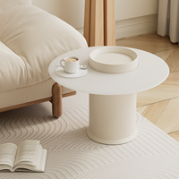 Table basse multifonctionnelle en verre trempé de style minimaliste moderne pour salon, petite table en fer et verre mat pour appartement