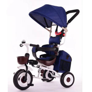 2020 недорогой детский трехколесный велосипед с крышей/Сертификация en 71, детский трехколесный велосипед, резиновые колеса/Детские Запчасти для трехколесного велосипеда - Product Image 6