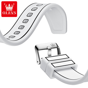 OLEVS 5622 디자인 실리콘 스트랩 방수 십대 캐주얼 만화 학생 라인 애니메이션 스타일 석영 시계 픽셀 스타일 손목시계 - Product Image 4