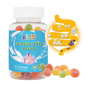 Suplemento masticable de zinc con sabor a baya, vitaminas de apoyo digestivo gomoso probiótico y multivitamínico personalizado para niños - Product Image 1