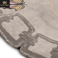 Tapis d'intérieur de luxe faits main sur mesure pour villa, tapis sur mesure pour salon
