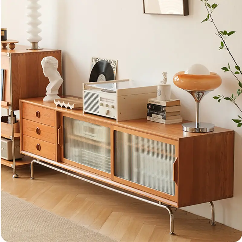 Dream.pdf armário de madeira sólida, armário de alta qualidade estilo japonês para sala de estar, hotel, porta deslizante