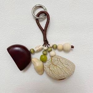Campanas de Viento Artesanales al por Mayor con Semillas de Plantas y Cáscaras de Frutas, Estilo Bosque, Regalo de Recuerdo para Sanación - Product Image 3