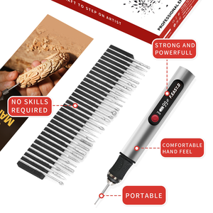 Dụng Cụ Cầm Tay Máy Khắc Xách Tay Điện Khắc Bút Chữ Cho Kim Loại Gỗ Thủy Tinh Nhựa - Product Image 5