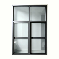 Fenêtre à battant en aluminium et verre insonorisée, anti-chute, avec verrouillage de sécurité pour enfants, idéale pour chambre d'enfant - Offre Spéciale