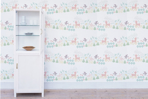 ที่มีคุณภาพสูงความชื้นหลักฐานศิลปะนูนบทคัดย่อที่ถอดออกได้ผนังกระดาษ - Product Image 3