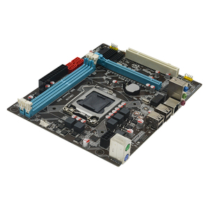 เมนบอร์ดคุณภาพสูง LGA1156 Core I3 I5 I7 H55 สำหรับคอมพิวเตอร์  พอร์ต LAN เดียว รองรับแรม 16GB PCIe และ DDR3 แบบคู่ - Product Image 4