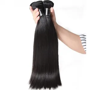 Bone Straight Hair Bundles Clip In Hair Extensions Loc 100% Brazilian Human Hair Extension Vendors