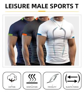 AI-MICH <b>Men's</b> Woven Gym T-Shirt-Quick Dry Breathable 100% Polyester Sporty Short Sleeve for Fitness & Bodybuilding - Product Image 5