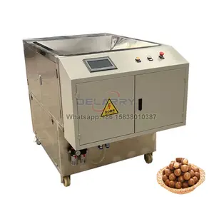 Hoge Efficiëntie Automatische 12 Mallen Macadamia Notenschaal Cracker Opener Snijmachine