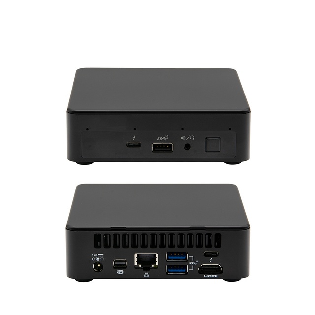 XLW Factory Intel NUC Mini Computer DDR4 M.2 HD Mini DP Display LAN Fan Cooling Win10 11 Linux Home N150 Mini PC