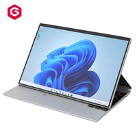 Tablet layar sentuh 14 inci HD, Laptop bisnis Intel N95 RAM 16GB 2 in 1 permukaan terlihat