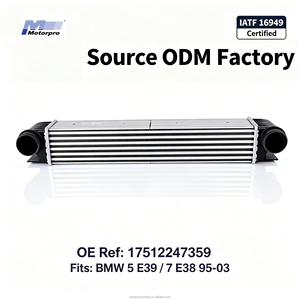 <span class=keywords><strong>Intercooler</strong></span> OE 17512247359 pour BMW Série 5 <span class=keywords><strong>E39</strong></span> Série 7 E38 1995-2003 Remplacement 30197 Refroidisseur d'air 540x91x85mm - Product Image 2