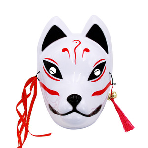 Mittelgroße Japanische Fuchs-Karnevalsmaske Weihnachts-Katzenmaske Ostern Aprilscherz Festival Party Kostüm Atmungsaktiv - Product Image 6
