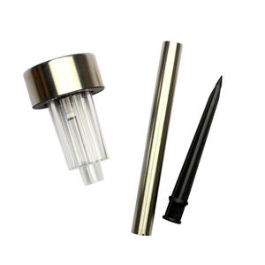 Luces Solares de Jardín de Acero Inoxidable, LED para Exteriores, Resistentes al Agua, Decorativas para Césped, Montadas en el Suelo, Hechas en Zhejiang - Product Image 4