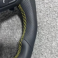 Volant de voiture en cuir noir M Sport le plus vendu pour BMW M3 F10 F30 F20 E90 F87 F15 F21 E71 M6 F80 M5 F01 E92 E87 F36 F16