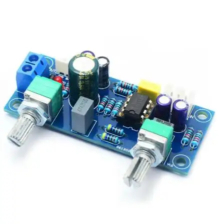 Low Pass Filter Bass Subwoofer Pre-AMP Amplifier Board Dual Power NE5532 Low Pass Filter Bass Preamplifier DIY Kit