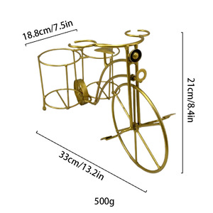 Support de présentation en fer forgé en forme de <span class=keywords><strong>SYLVAN</strong></span> pour la décoration intérieure et les cadeaux - Mariage, anniversaire, remise de diplôme, fête de déménagement - Product Image 5