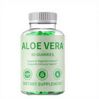 Gummies à l'aloe vera SPL Private Label, complément alimentaire pour la santé, produits de soin des cheveux et de la peau, gummies à l'aloe vera