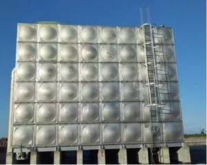 Réservoir d'eau en acier inoxydable à bride à installation rapide Jinlink, facile à connecter aux tuyaux, module de stockage d'eau - Product Image 4